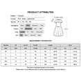 thumbnail image 2 of VSNOW Women Casual Floral Print Short Sleeve Swing Dress Party Beach Sundress, 2 of 2