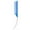 Blue, variant on Hair Styling Comb With Steel Tail Pin Ergonomic Curved Designs For Parting Tail Teasing Comb