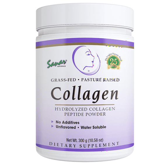 Sanar Naturals Collagen Peptides Powder, Unflavored Dietary Supplement, 30 Servings