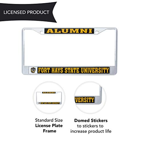Alumni Desert Cactus Fort Hays State University Tigers Metal License Plate Frame for Front Back of Car Officially Licensed Alumni Desert Cactus Fort Hays State University Tigers Metal License Plate Frame for Front Back of Car Officially Licensed