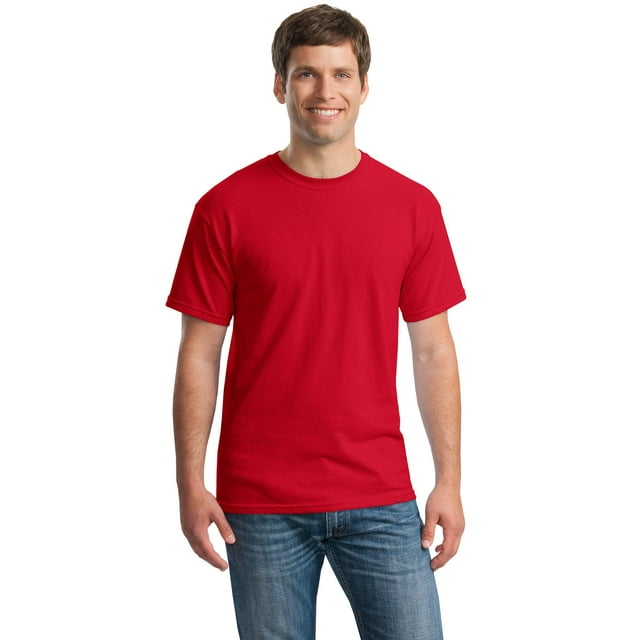 Gildan Men's Short Sleeve Heavy Cotton Crewneck T-Shirt - 5000