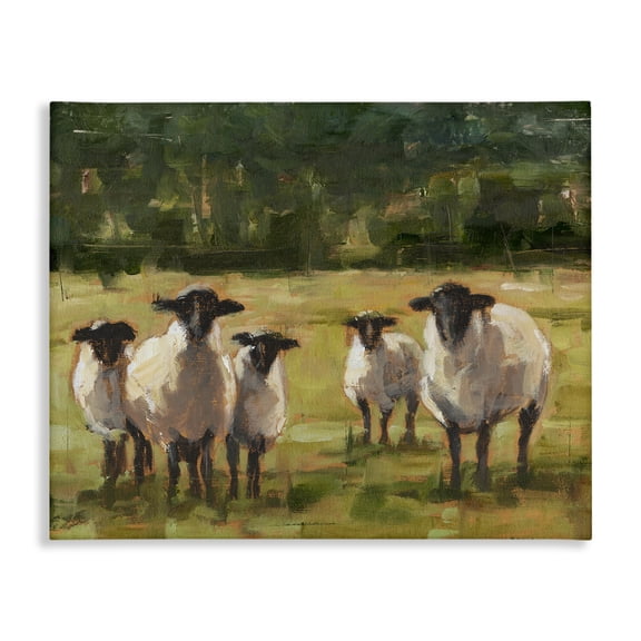 Stupell Industries Rustic Lodge Flock of Sheep Canvas Art, 16 x 20, by Ethan Harper