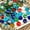 Multicolor, variant on Transparent Glass Beads and Glass Pebbles for Vase Filler, Flat Clear Glass Marble Stones for Floral Arrangements, Candle Centerpieces, Craft and Wedding Decoration