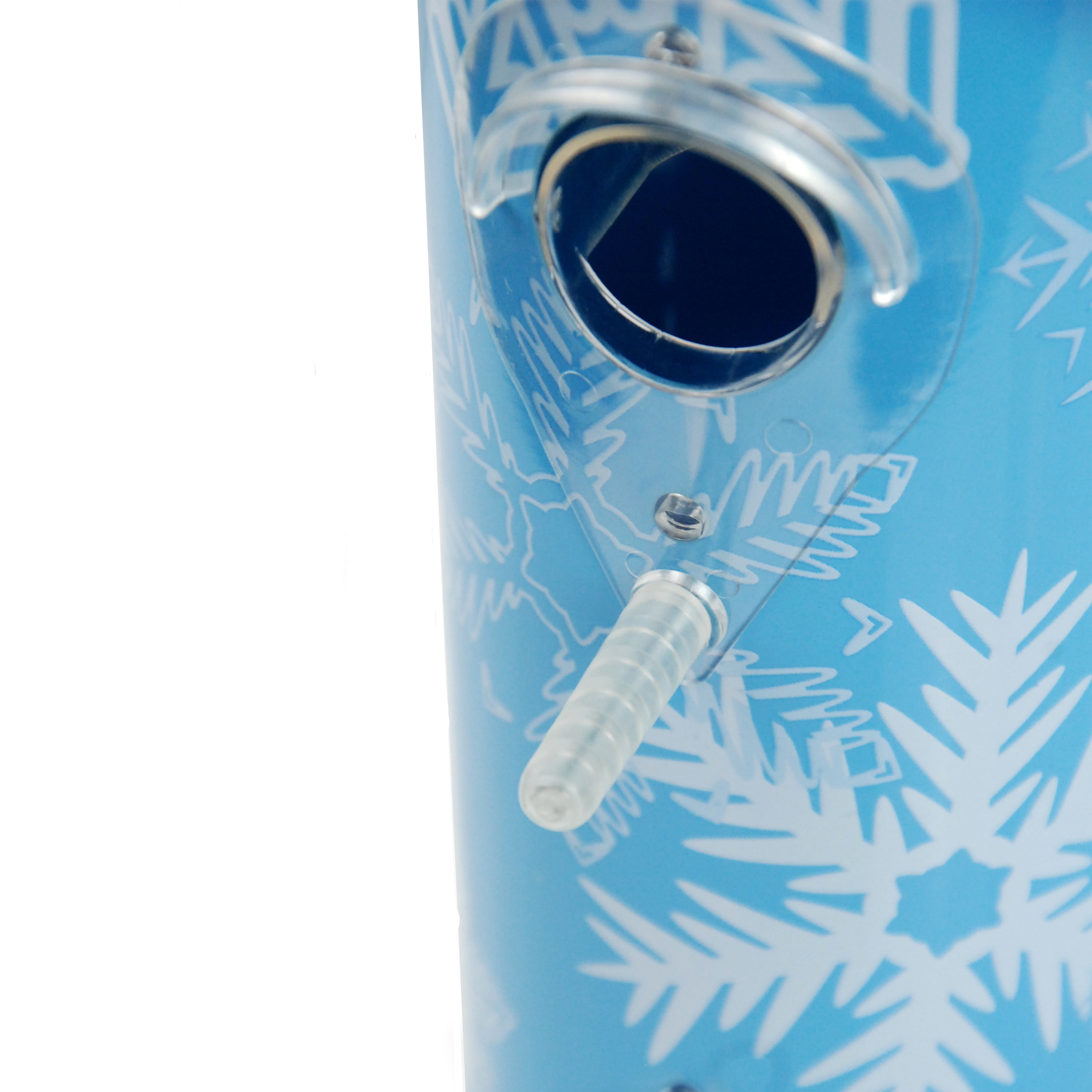Perky-Pet Snowflake Metal Tube Wild Bird Feeder