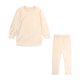 thumbnail image 1 of Gibobby Conjunto de ropa para bebé y niño Ropa para niños pequeños, ropa para bebés (niño o niña), chándal sólido Unisex, de lana cálido de manga larga(Beige,12-24 Months), 1 of 5