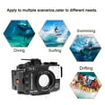thumbnail image 2 of Sea frogs Camera Waterproof Housing Diving Case Protective Shell Underwater 60m/195ft Replacement for Olympus TG-6 Camera, 2 of 7