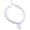 White, variant on Classical Heart Beaded Necklace Jewelry Perfect For Romance Dates And Parties