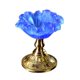 thumbnail image 1 of Candelabro en forma de flor creativa, candelabro esmaltado Retro, decoración de escritorio, Base de cobre, 1 of 3