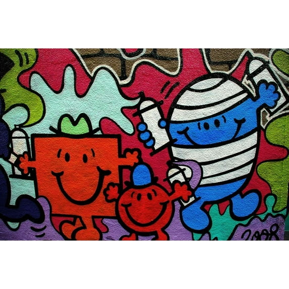 Graffiti Art XVIII - CANVAS OR FINE PRINT WALL ART