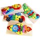 thumbnail image 1 of 3D puzzle toy Montessori color animal jigsaw puzzle cognition early learning game educational toy for children baby toys heqiyong LED, 1 of 2