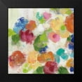 thumbnail image 2 of Vassileva, Silvia 15x15 Black Modern Framed Museum Art Print Titled - Hydrangea Bouquet I Square I, 2 of 5