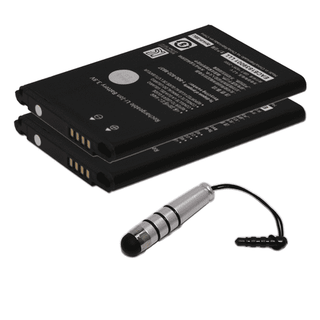 Lg Motion 4g Battery World Star™ Standard Replacement 2x Battery BL-44JH EAC61839001 1700mAh for LG Motion 4G MS770 / Optimus L7 with Mini Stylus in Non-Retail Pack with 2-Year Limited Warranty ()