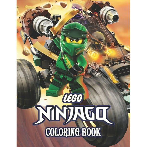 LEGO NINJAGO Coloring Book : LEGO Ninjago JUMBO Coloring Book, Great ...