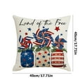 thumbnail image 3 of Aihimol independence Day Pillow 10th of July Patriotic Pillow Memorial Day indoor Outdoor Cushion Case for Home Bedroom Decor, 3 of 7