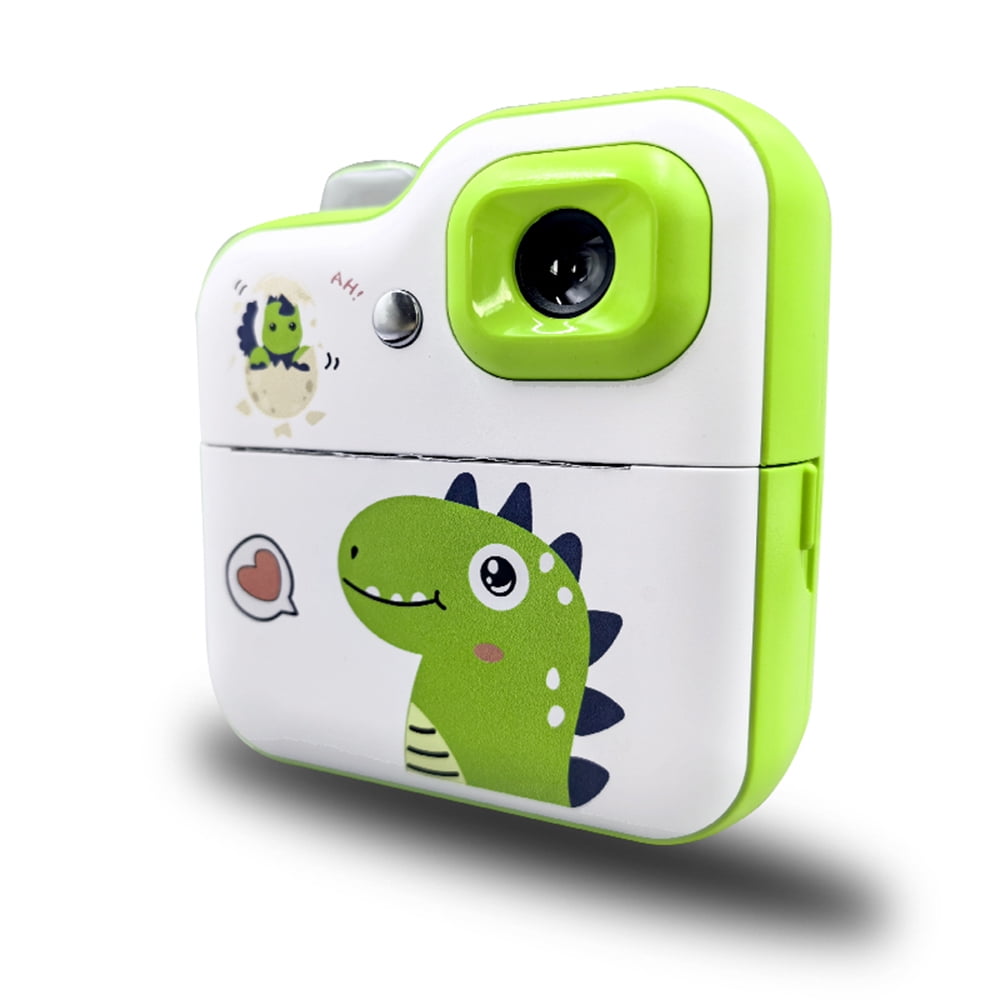 Label printer,3 Rolls White Support 1080p Video White Print Paper Camera Thermal Printer Screen Camera Support 2.4 Inch Screen With 3 Rolls Thermal Printer 2.4 Printer 2.4 Inch Inkless With 3