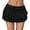 A-Black858, variant on Wxolcjlv Womens Lace Ruched Mini Skirt Drawstring Side Tiered Ruffle Hem Evening Skirts