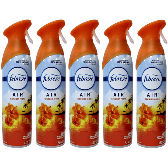 Air, Hawaiian Aloha, 8.8 Oz Aerosol Spray | Bundle of 5 Each