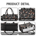 thumbnail image 4 of Large Capacity Tote Bag,Skeleton Pumpkin Halloween Pattern Handbag Fashion Luxury Tote Bag,15.7"x13"x 5.1" Inches,Laptop Compatible, 4 of 6