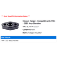 thumbnail image 2 of Exhaust Hanger - Compatible with 1984 - 2001 Jeep Cherokee 1985 1986 1987 1988 1989 1990 1991 1992 1993 1994 1995 1996 1997 1998 1999 2000, 2 of 2