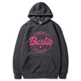 thumbnail image 1 of Barbie Let S Go Printed Pattern Ebay Plus Fleece Sweatshirt Hoodie, 1 of 2