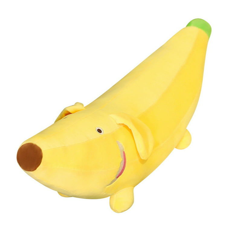 70-120cm Cartoon Banana Plush Toy Soft Plant Banana Pillow Super