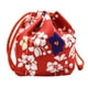 thumbnail image 1 of Bolso japonés con cordón, para mujer, monedero, bolsa de almuerzo para rojo jinwen  Bolsa japonesa con cordón, 1 of 8