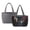 Galaxy Wolf, variant on FOR U DESIGNS Vintage Sunflower Print Tote Bag for Women, Quilted Tote Purse with Side Pockets Lightweight Two Tone Handbag, Large Capacity Top Handle Bag for School Gym
