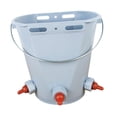 thumbnail image 4 of Cubo alimentador para terneros, cubo para terneros, suministros para , fácil instalar, práctico, alimentación gran capacidad, Gris con 3 pezones, 4 of 8