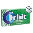 thumbnail image 5 of Orbit Spearmint Sugar-free Gum - 12 packs Spearmint - Individually Wrapped - 12 / Box, 5 of 7
