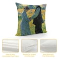 thumbnail image 4 of Orinice Love in the Field Graphic Decorative Cushion Throw Pillow Cover High-Quality Spring Pillow Case 1PC 18x18in, 4 of 5
