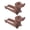 Dark Brown 2pcs, variant on OIUR Dachshund Tray Cute Puppy Shaped Hot Dogs Sushi Serving Plate Snack Serving Plate Cooked Food Platter Dachshund Lovers Gifts