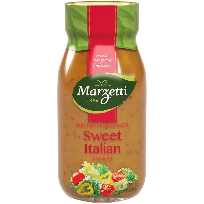 Marzetti Sweet Italian Refrigerated Salad Dressing, 13 Fluid Oz Jar