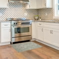 thumbnail image 3 of Linon Outdoor Washable Area Rug Collection, Ivory and Green, 2' x 3', 3 of 7