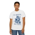 thumbnail image 6 of Unisex Less Working More Reading Funny Raccoon Comfort Colors Shirt, 6 of 8