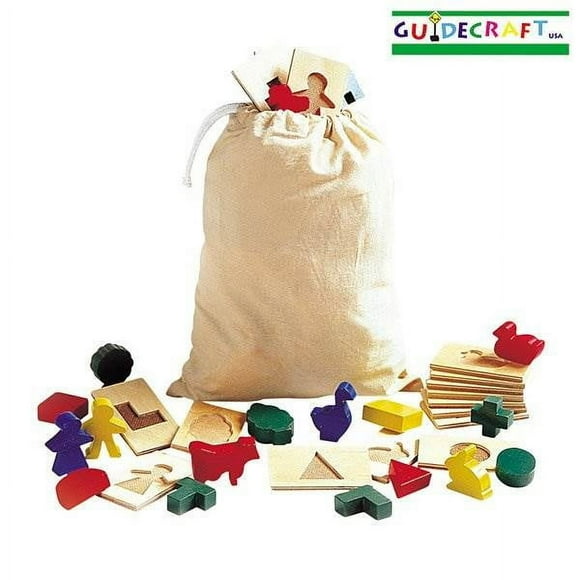 Guidecraft Jeu pour Enfants 3D Feel & Find