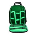 thumbnail image 2 of harmtty Professional Outdoor Waterproof Photography DSLR Camera Backpack Travel Bag Pack,Green, 2 of 8