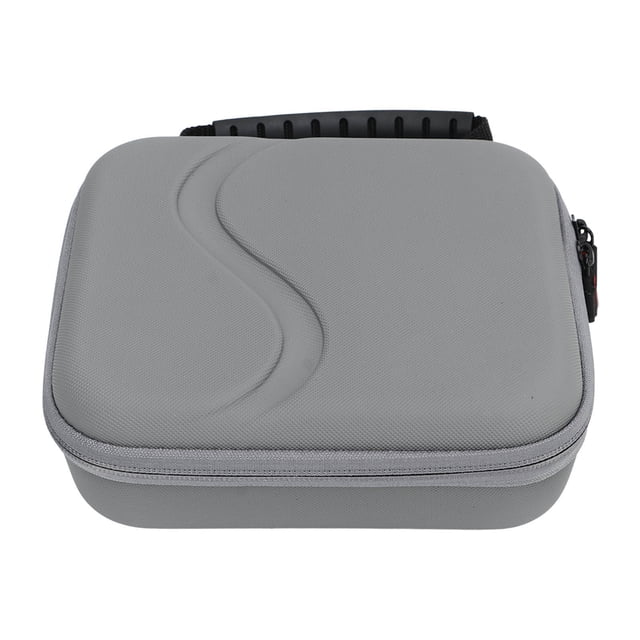 Storage Case, Portable Large Capacity Compact Wear Resistant PU Hard Shell Waterproof Tripod Head Travel Case With Handle Shoulder Strap For Osmo Mobile SE