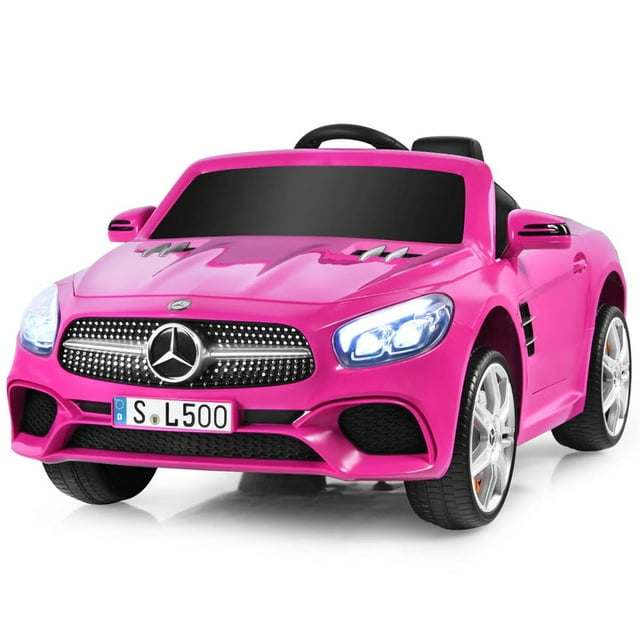 Voitures Électriques pour Enfants 12V Mercedes-Benz SL500, avec Télécommande