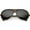 Shiny Tortoise / Smoke Polarized, variant on Oversize Flat Top Aviator Sunglasses Polarized Lens 61mm (Matte Black / Smoke Polarized)