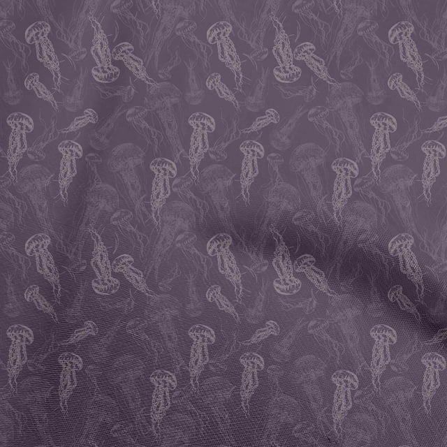 oneOone Velvet Wine Fabric Sea Sewing Craft Projects Fabric Prints By Yard 58 Inch Wide