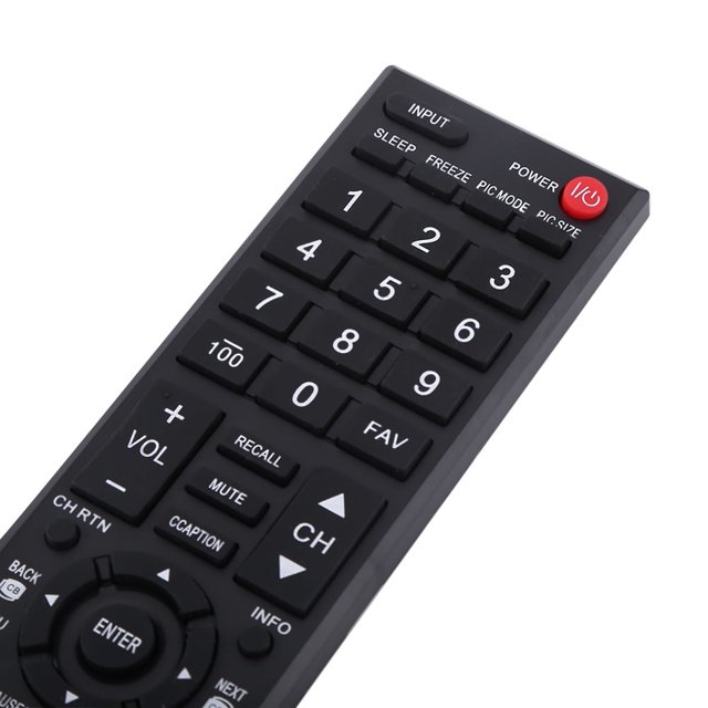 Controlador Portátil De Control Remoto Universal CT-90325 Para TV Negro