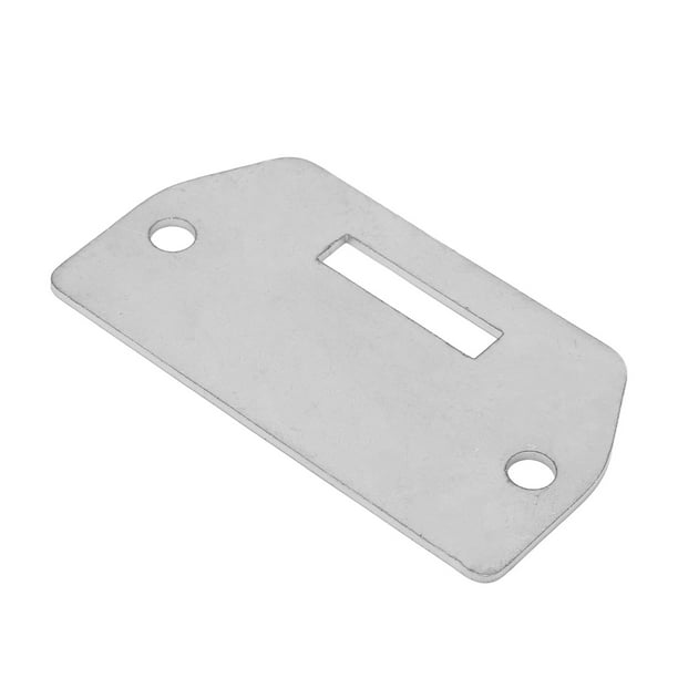 Car seat outlet latch plate