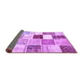 thumbnail image 2 of Ahgly Company Indoor Rectangle Patchwork Purple Transitional Area Rugs, 4' x 6', 2 of 4