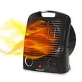 thumbnail image 2 of Brentwood 1,500-Watt-Max Portable Electric Space Heater and Fan, Black, H-F306BK, H-F306BK, 2 of 5
