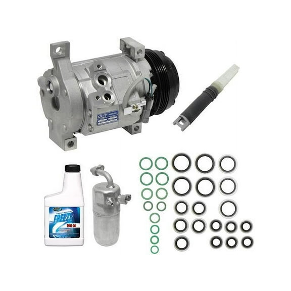 A/C Compressor Kit - Compatible with 2010 - 2013 Chevy Silverado 1500 2011 2012