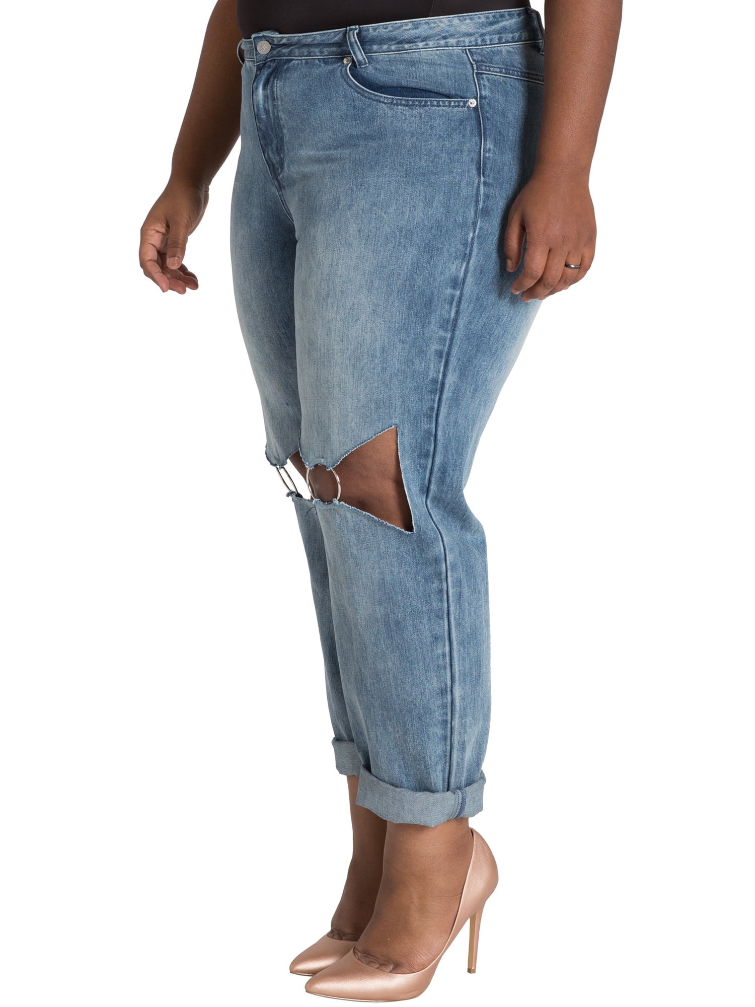 o ring cut out jeans