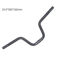 thumbnail image 4 of M-TYPE H-TYPE Riser HandleBar forBrompton 25.4x500MM 440mm bicycle handbar 460MM, 4 of 9