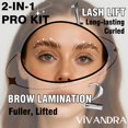 thumbnail image 2 of Kit Profesional de Lifting de Pestañas y Laminación de Cejas Vivandra, 2 of 9