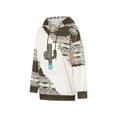 thumbnail image 2 of Franhais Women Hoodie, Geometric Horse Print Pattern Hooded Pullover, Cowgirl Western Vintage Style Sweatshirt with Pockets, 2 of 7
