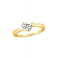 thumbnail image 2 of Diamond Promise Ring in 10K Gold (1/3 cttw) (I-Color, SI3-I1 Clarity), 2 of 4